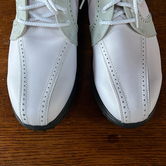 Footjoy GreenJoys Women's Golf Shoes White/Cloud 6.5 - Picture 4 of 9